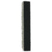 Glass Mezuzah with Stones 12 cm- Black