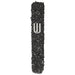 Glass Mezuzah with Stones 12 cm- Black