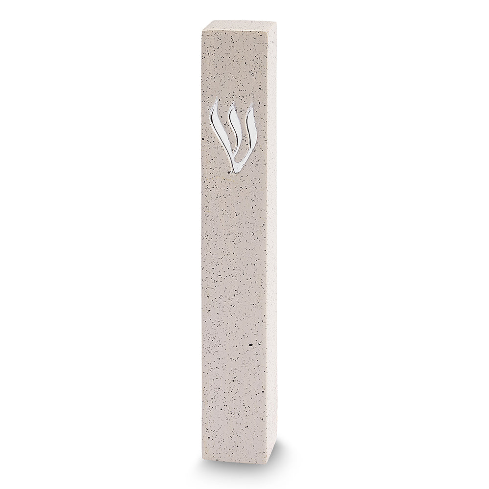 Concrete Polymer Mezuzah Size 12 cm