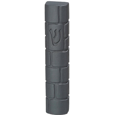 Polymer "Concrete" Mezuzah 12 cm, Gray