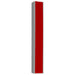 Aluminum Mezuzah 12 cm- Silver with Metal Shin & Silver Stripe - Matte