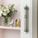 Metal Mezuzah 20 cm with Crown - Nickel