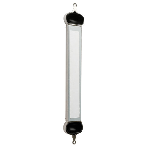 Metal Mezuzah 20 cm with Crown - Nickel