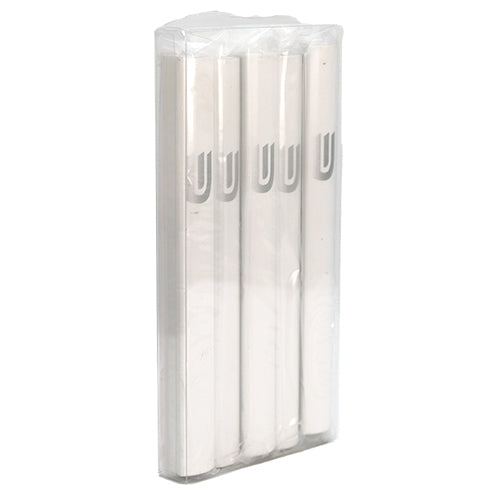Aluminium Mezuzah 15 cm- Dotted Design in Matte Silver, with the Letter "Shin"
