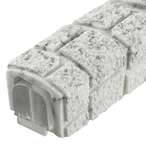 Stone-like "Kotel" Mezuzah 20 cm- Gray