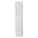 Aluminum Mezuzah 7 cm - Matte Silver, Printed "Shin"