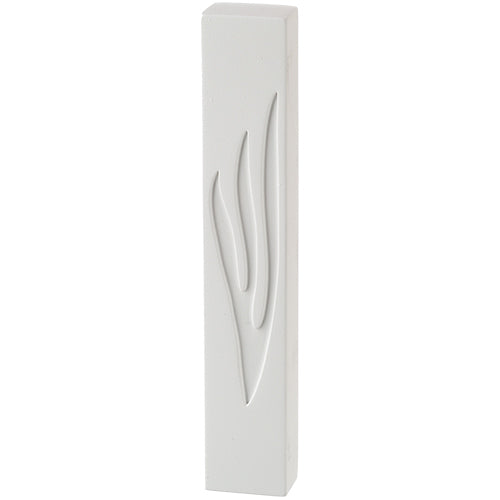 Polymer "Concrete Polymer" Mezuzah 25 cm, White Color