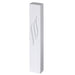 Polymer "Cement" Mezuzah 12 cm, Stone - Like, White Color
