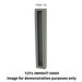 Polymer "Concrete Polymer" Mezuzah 30 cm, Stone Color