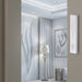 Polymer "Cement" Mezuzah 15 cm, Stone - Like, White Color