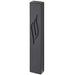 Polymer "Concrete" Mezuzah 20 cm, Stone - Like, Black Color