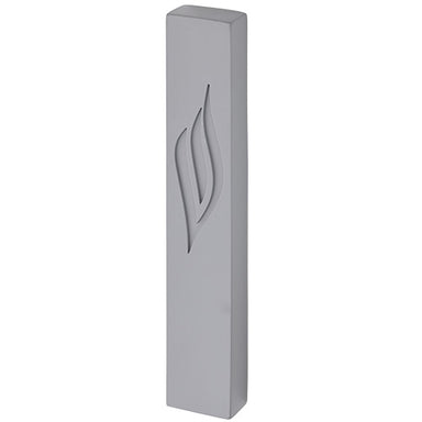 Polymer "Concrete" Mezuzah 12 cm, Stone - Like, Gray Color
