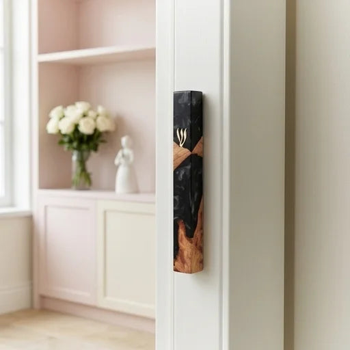Epoxy Mezuzah 20 cm - Black