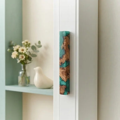Epoxy Mezuzah 15 cm - White
