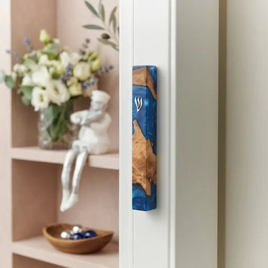 Epoxy Mezuzah 25 cm - Blue