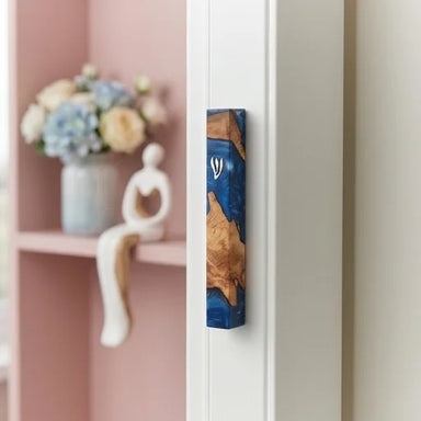 Epoxy Mezuzah 15 cm - Blue
