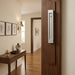 Perspex Mezuzah 12 cm - Glitter Silver