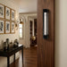 Perspex Mezuzah 15 cm - Gold