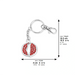Keyholder with Stone Inlay 4 cm