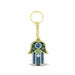 Metel Keychian Blue Mazal 4 cm.