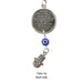 Metal "Blessings" Keyholder 8 cm- English