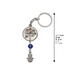Metal "Mazal" Key Holder 8 cm
