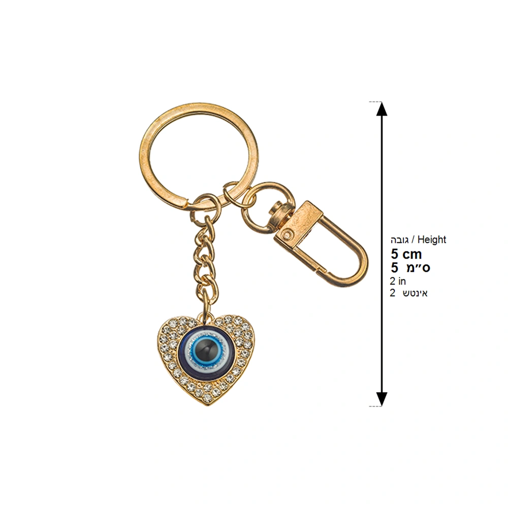 Metal Keyholder 5 cm - Gold