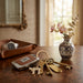 Metel Chai Keyholder with Stone Inlay - Gold