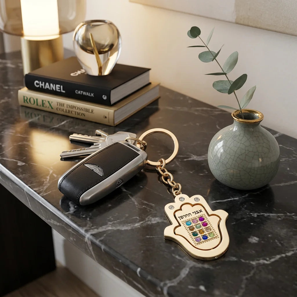 Nickel Keyholder 5 cm - Gold