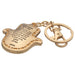 Metal Keyholder Hamsa "Against Evil Eye" 5.5 cm