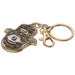 Metal Keyholder Hamsa "Against Evil Eye" 5.5 cm
