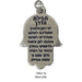 Keyholder Hamsa Nickel 2.5x3.5 cm