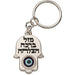 Keyholder Hamsa Nickel 2.5x3.5 cm