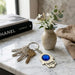 Keyholder Hamsa Nickel 2.5x3.5 cm