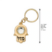 Keyholder Hamsa Metal 2.5x3.5 cm - Gold