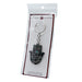 Metal Keyholder Hamsa "Jerusalem" 5.5 cm - Nickel
