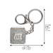 Metel Mazal Keyholder with Tehillim Book 3 cm