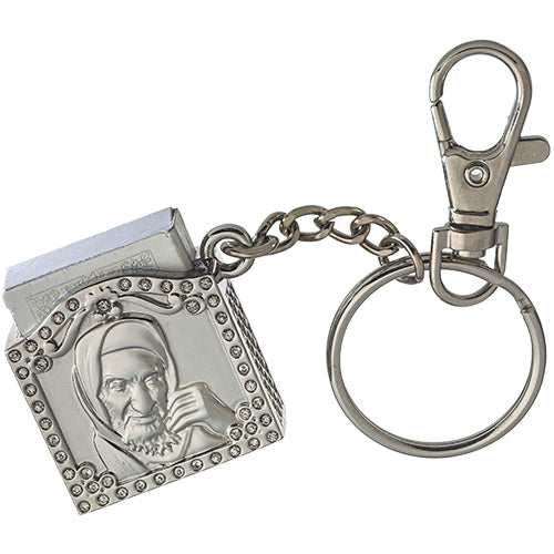 Keyholder 3 cm with Tehilim - Nickel