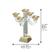 Crystal 5 Branch Candlesticks 34 cm