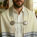 Nickel Tallit Clips 9 cm