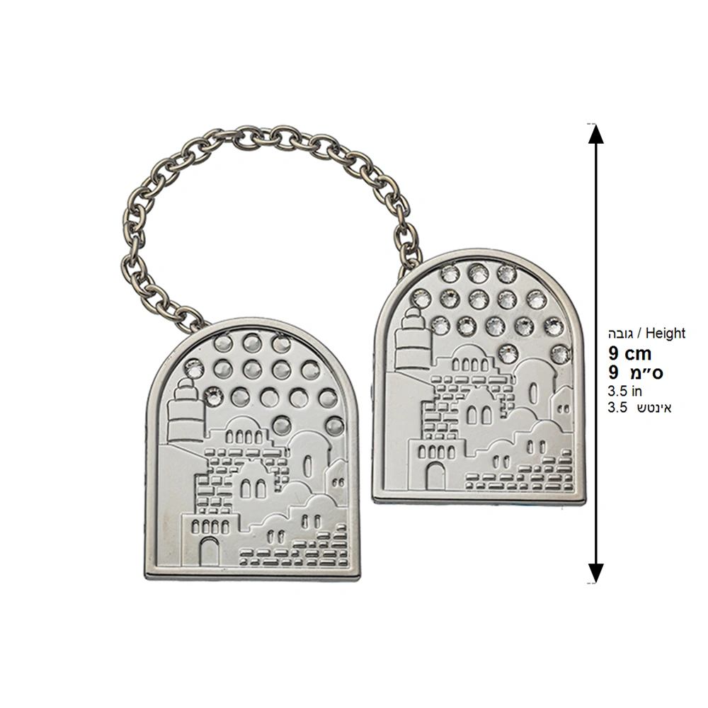 Nickel Tallit Clips 9 cm