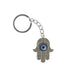 Nickel Hamsa Keyholder 4 cm