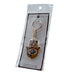 Metal Keyholder Hamsa "Against Evil Eye" 5.5 cm - Nickel