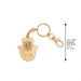 Metal Keyholder Hamsa "Mazal" 5.5 cm - Gold