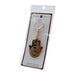 Metal Keyholder Hamsa "Mazal" 5.5 cm - Gold - with Stones