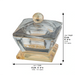 Crystal Salt Holder 6*4 cm