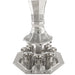 Nickel Plated Wine Divider With Kiddush Cup And 8 Small Kiddush Cups