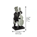 Polymer Kleizmer Playing Cello 17 cm - Silver, Black