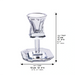Crystal Kiddush Cup 16 cm Contain 100ml // 3.4oz