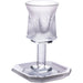 Crystal Kiddush Cup 16 cm Contain 100ml // 3.4oz